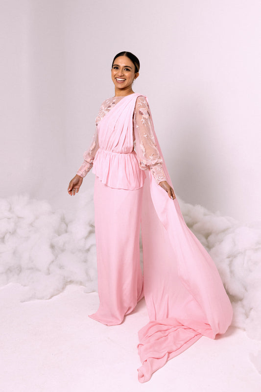 SKIRT - Kandiyan Wrap in Pink