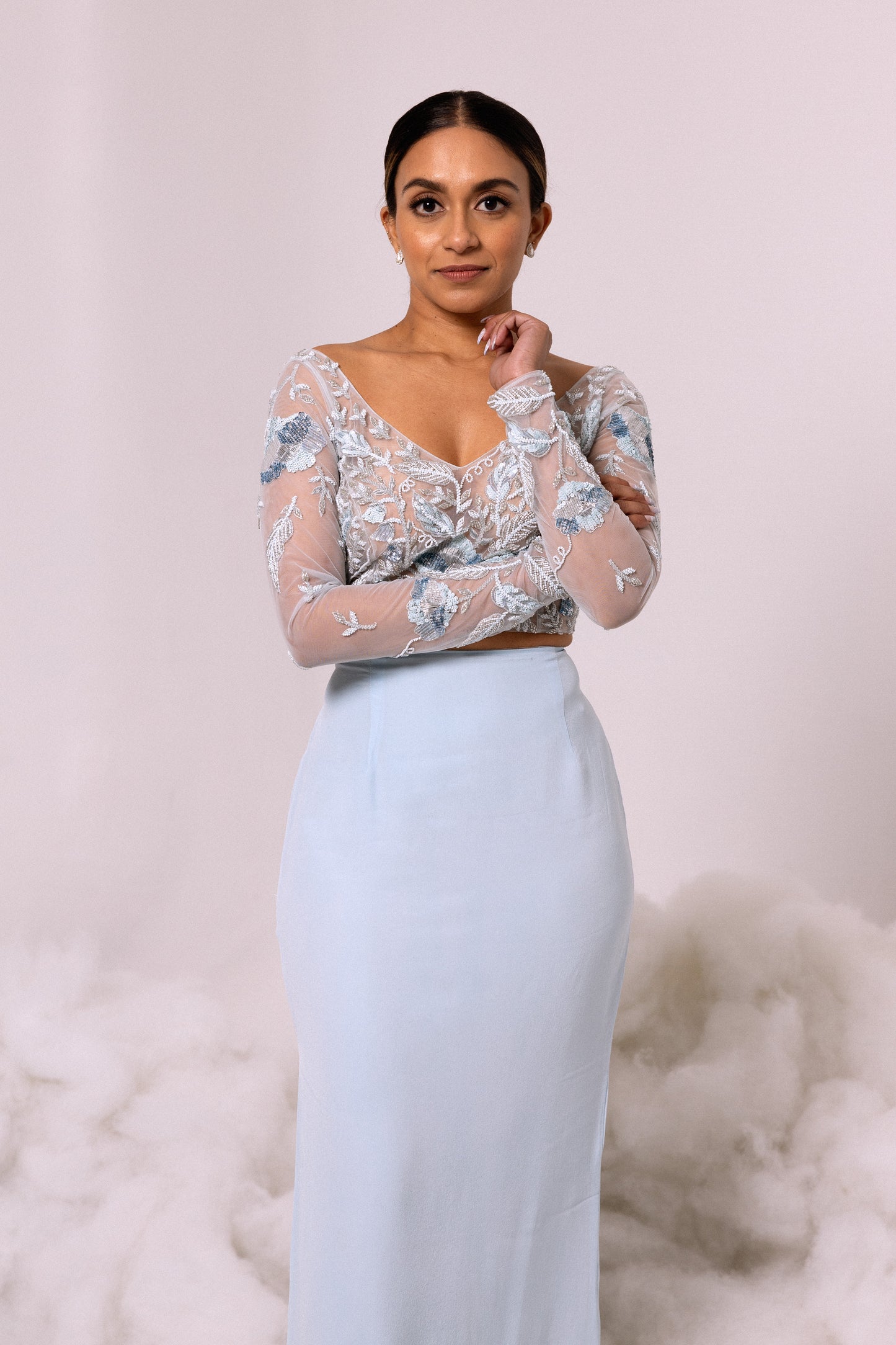 SKIRT - Straight in Blue