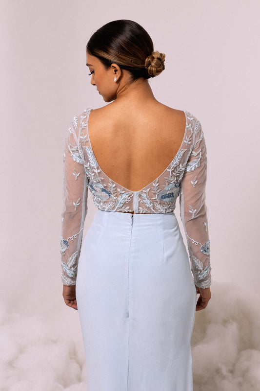 TOP - Long Sleeve in Blue