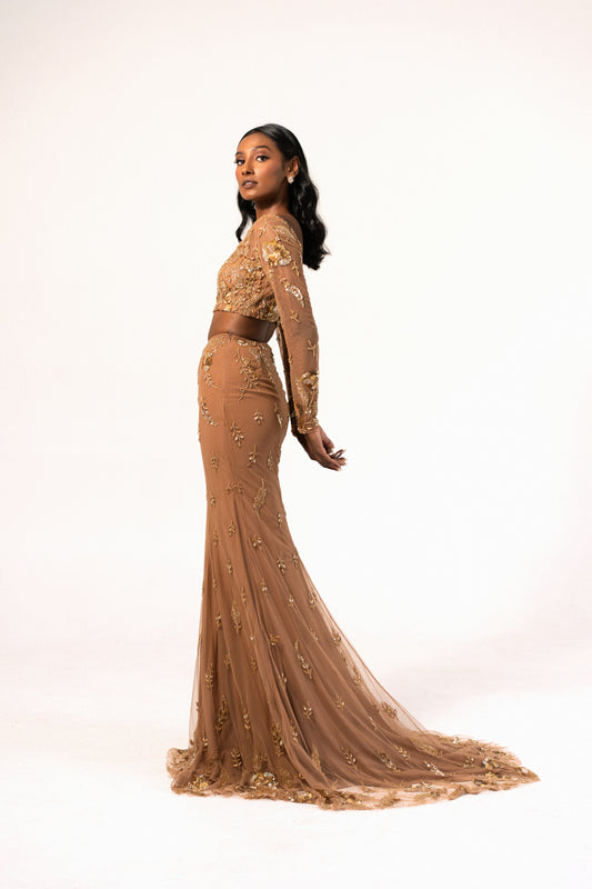 Two Piece Set - Long Sleeve Top