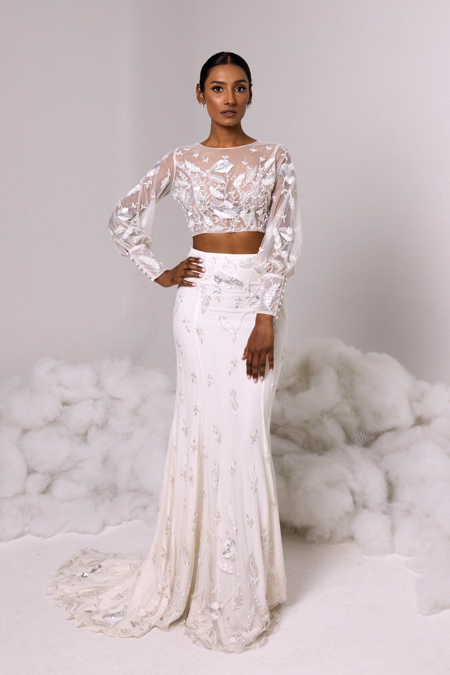 TOP - Bishop Sleeve in Ivory