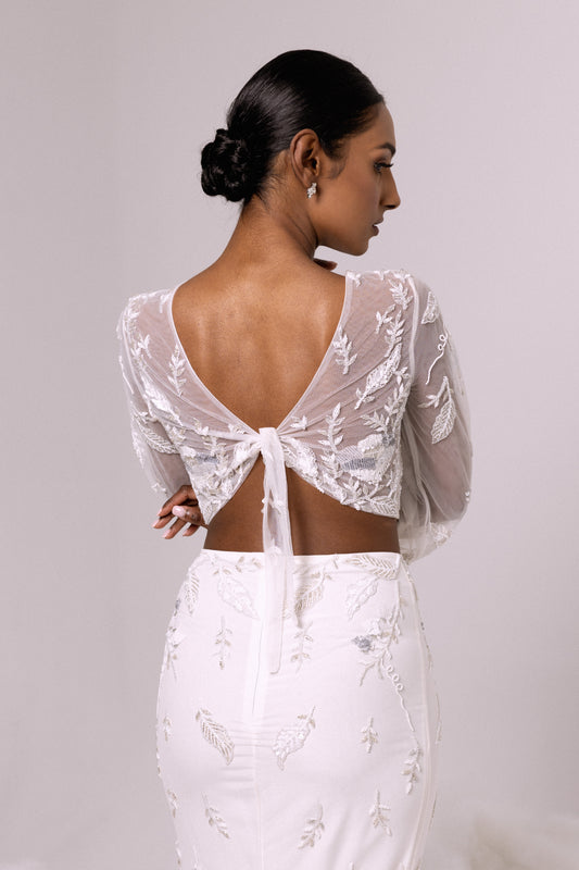 TOP - Bishop Sleeve in Ivory