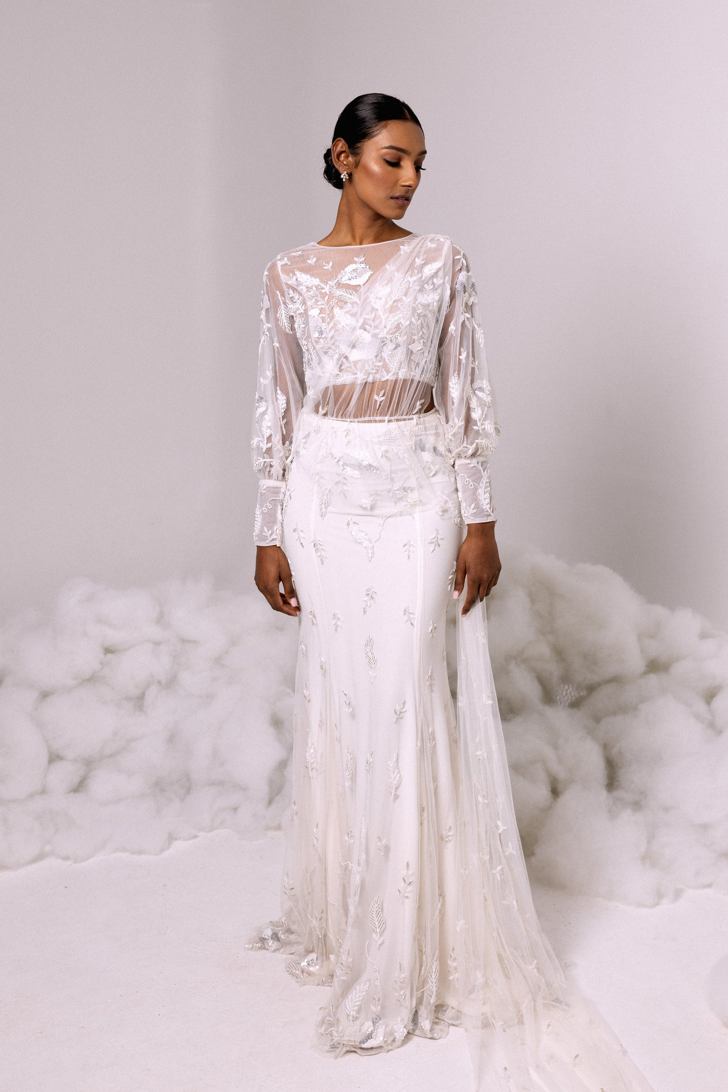 TOP - Bishop Sleeve in Ivory