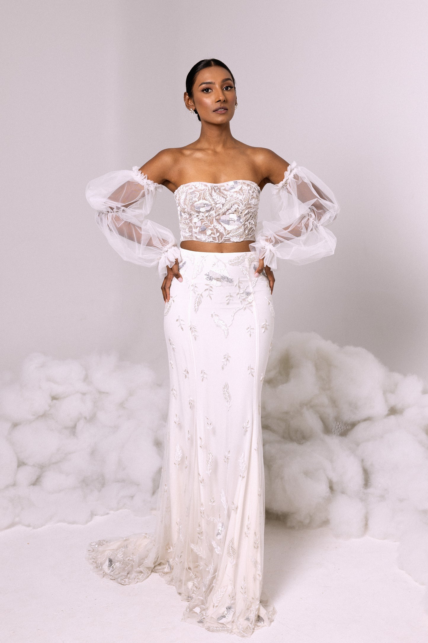 TOP - Strapless in Ivory