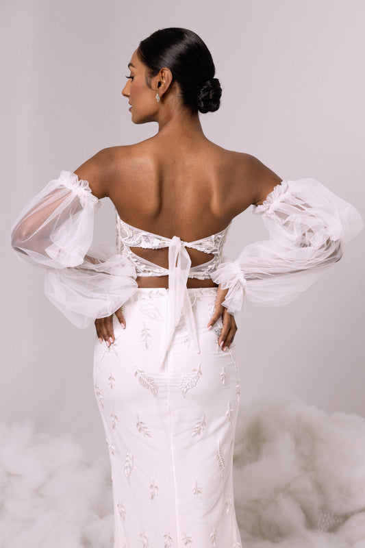 TOP - Strapless in Ivory