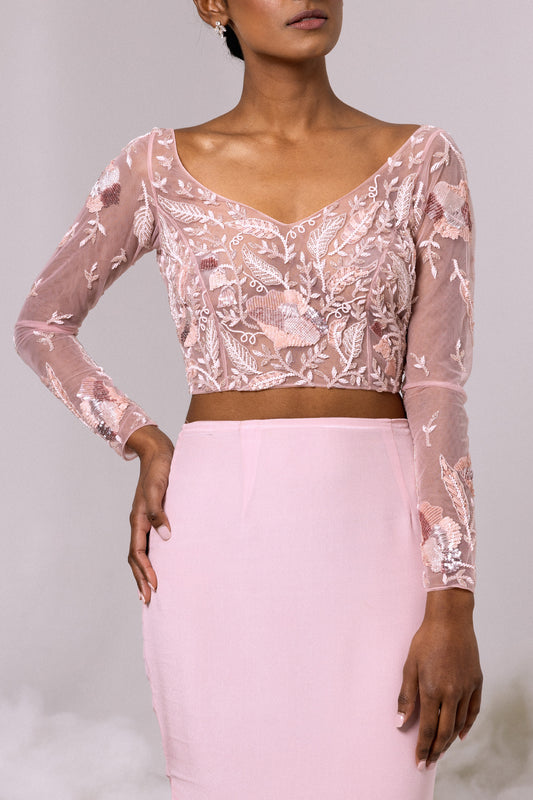 TOP - Long Sleeve in Pink