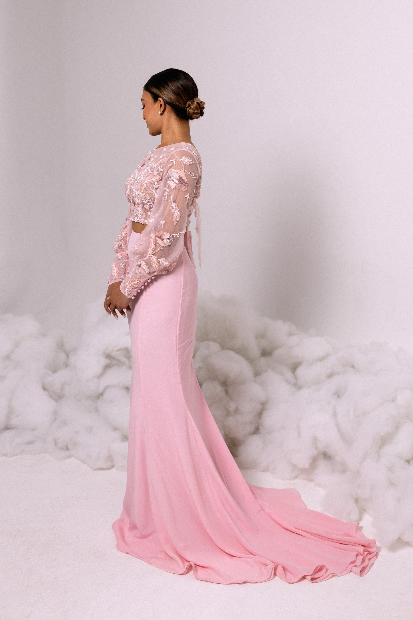 TOP - Bishop Sleeve in Pink