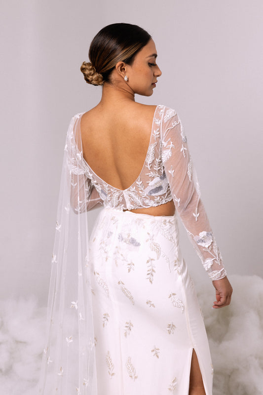 TOP - Long Sleeve in Ivory