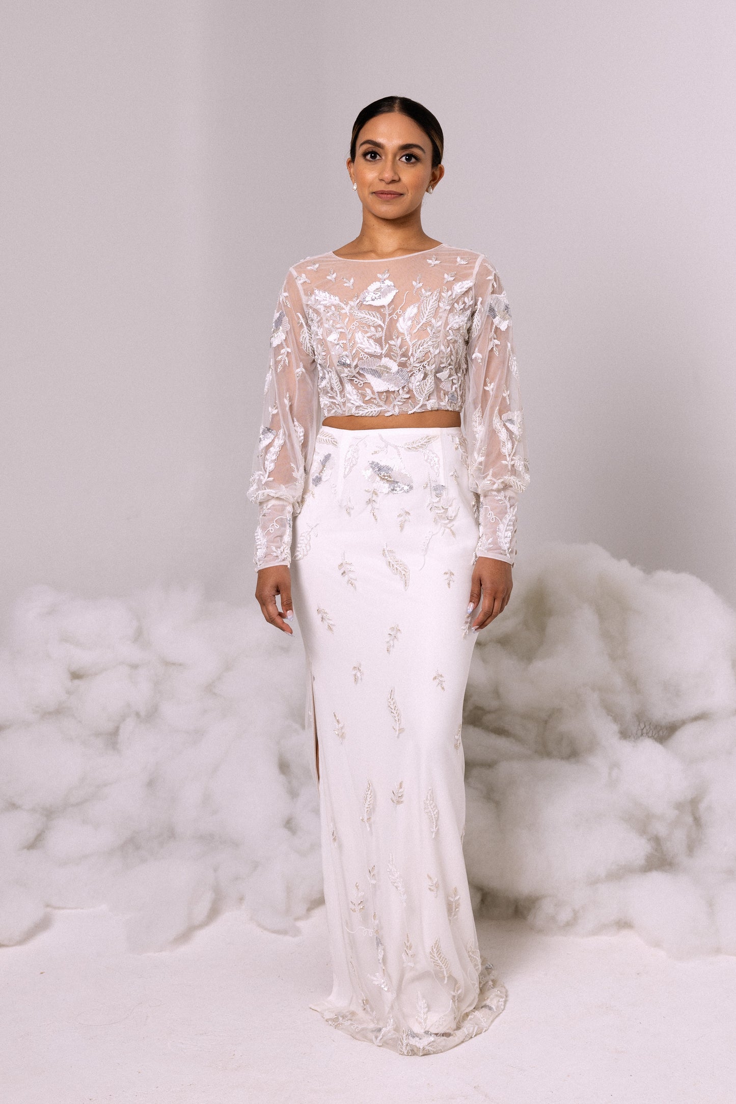 SKIRT - Straight in Ivory