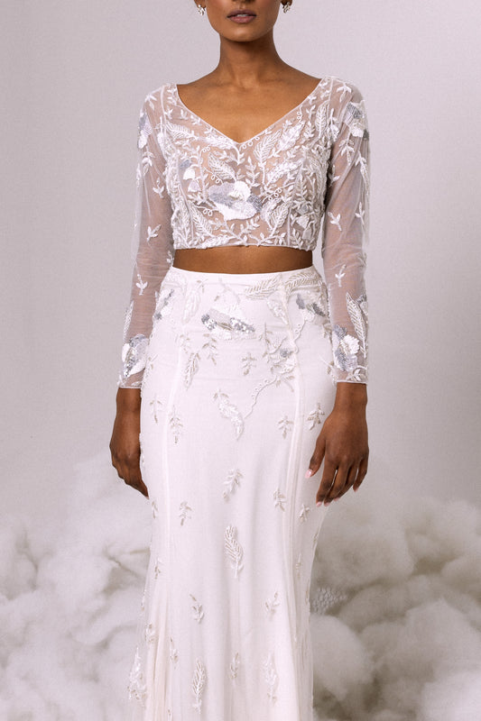 TOP - Long Sleeve in Ivory