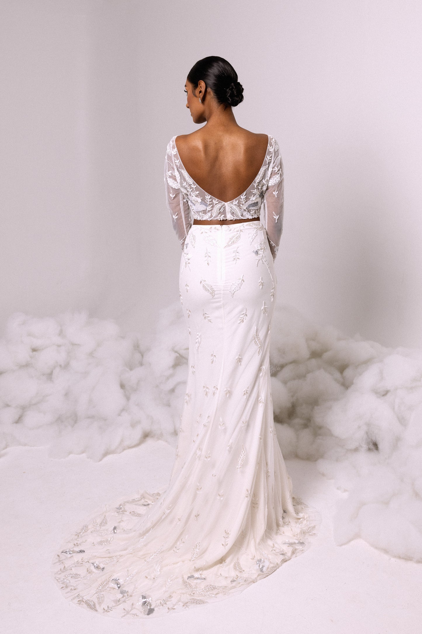 SKIRT - Flare in Ivory