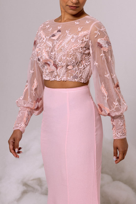 SKIRT - Flare in Pink
